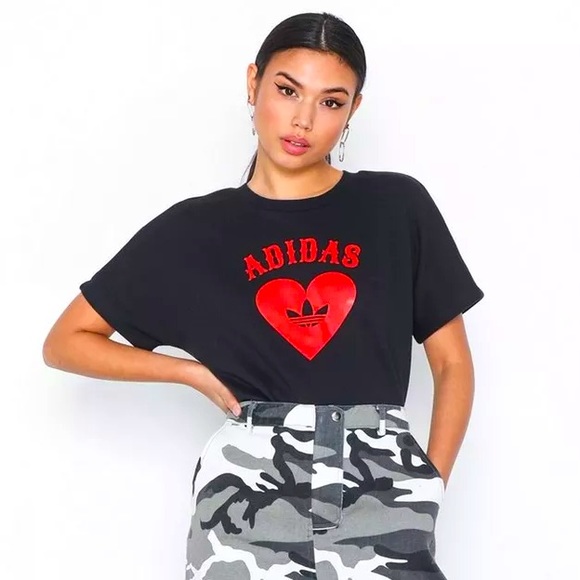 Limited edition! Adidas VDAY Playing Card Inspired Tee Black XS - Picture 1 of 6